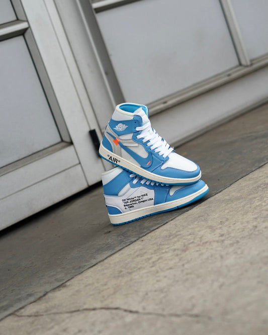 Jordan R1 off white azul