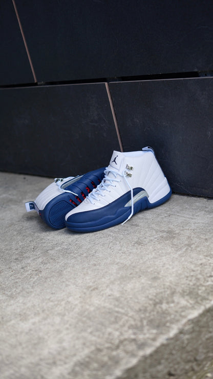 Jordan high R11 blanca azul