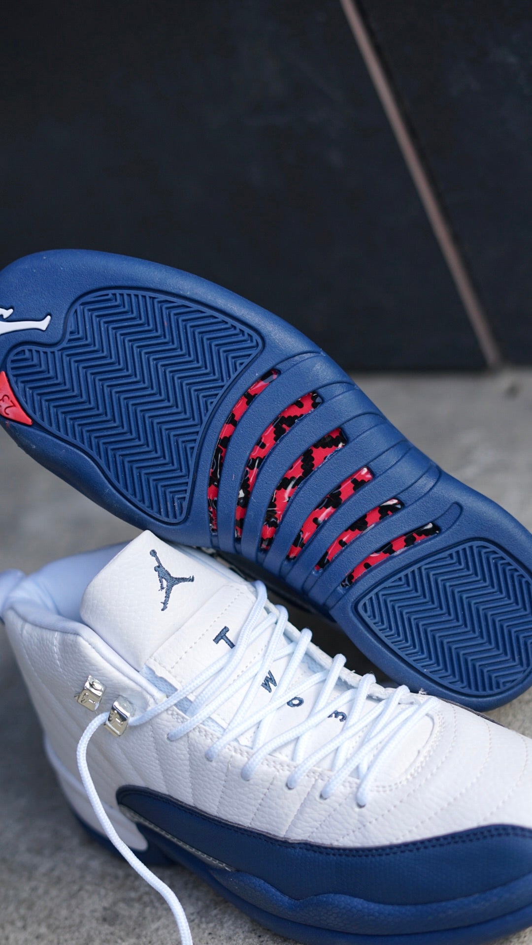 Jordan high R11 blanca azul