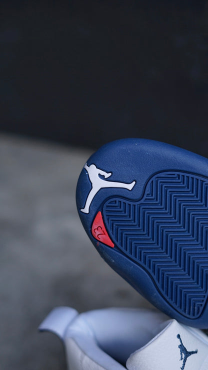 Jordan high R11 blanca azul