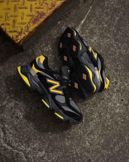 New Balance 9060 Negro-Amarillo