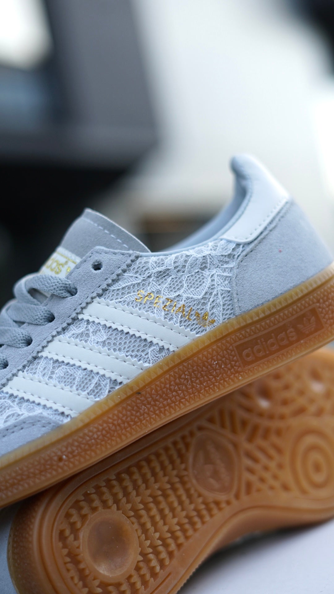 Adidas  handball spezial encaje azul
