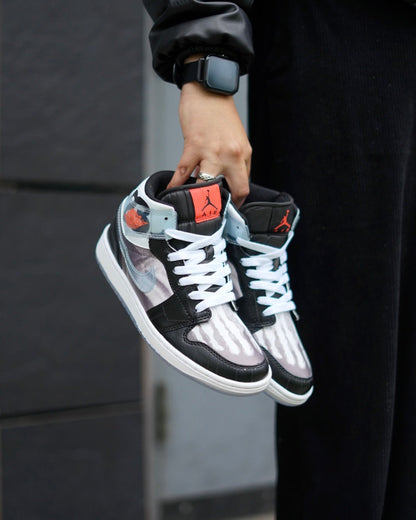Jordan retro 1 mid ss x-ray