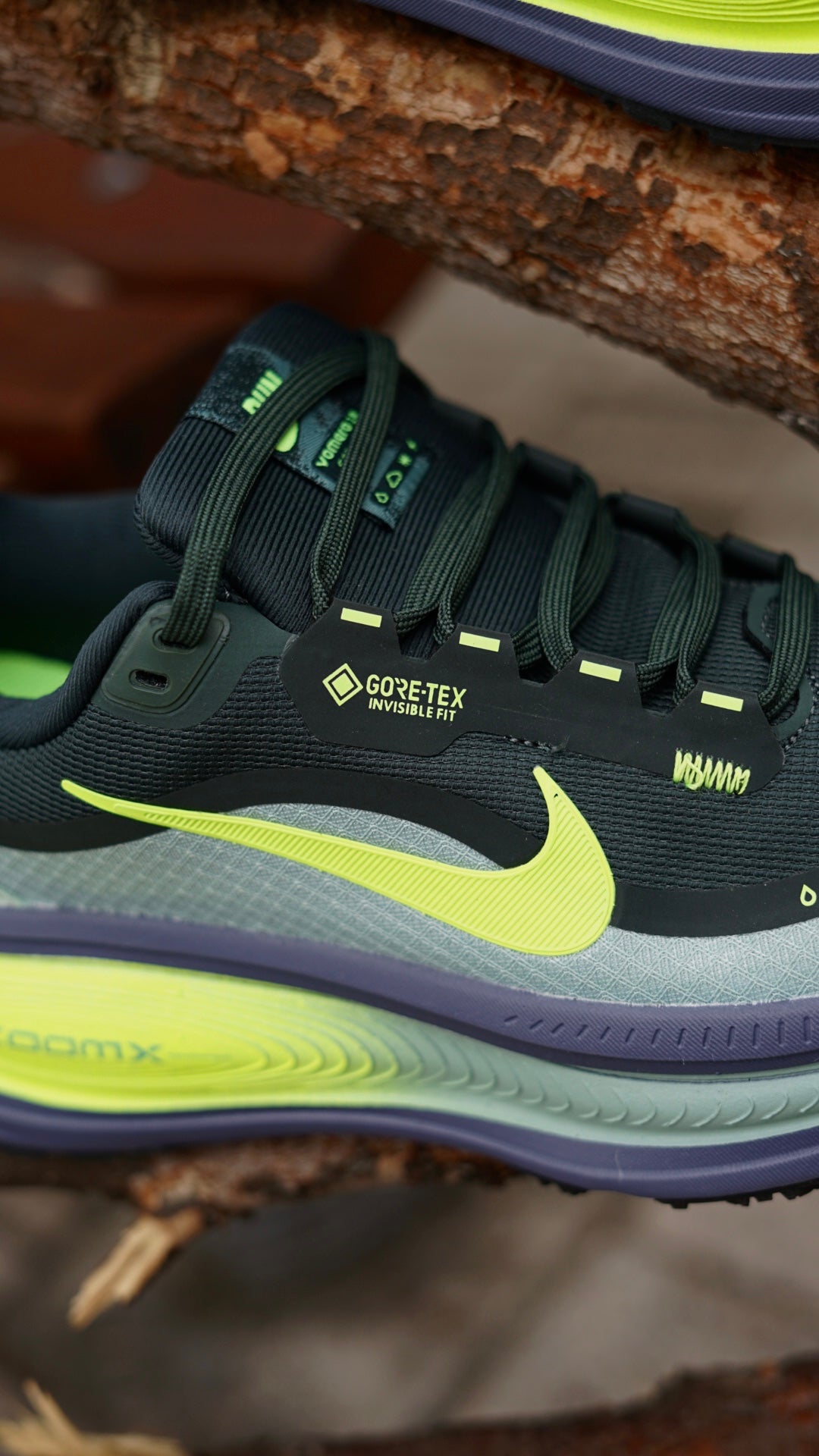Nike Vomero 18 Goro-tex Verde