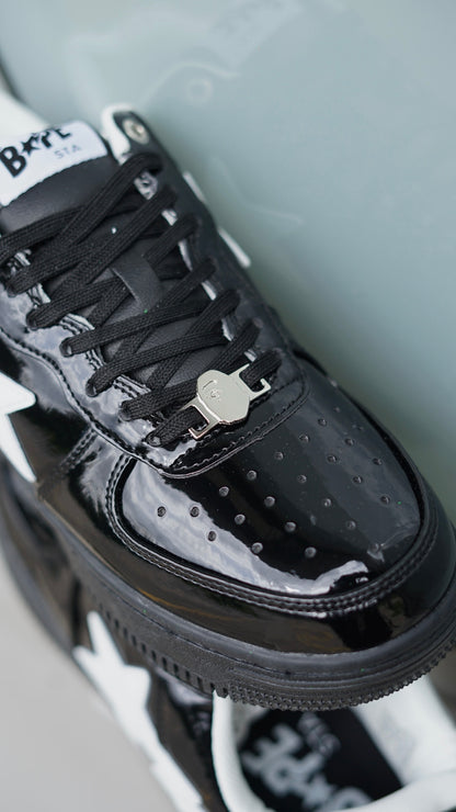 Bape sta negro en charol