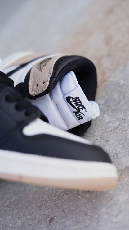 Jordan R1 negra beige
