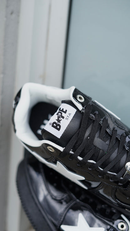 Bape sta negro en charol