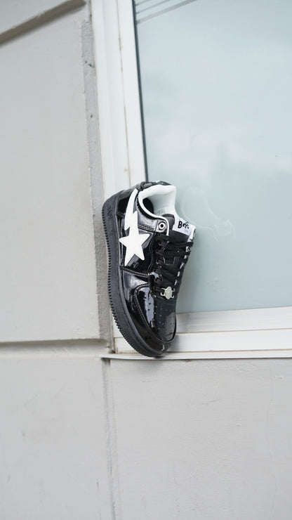 Bape sta negro en charol