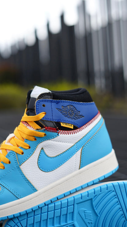 Jordan R1 high OG azul