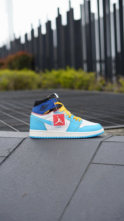 Jordan R1 high OG azul