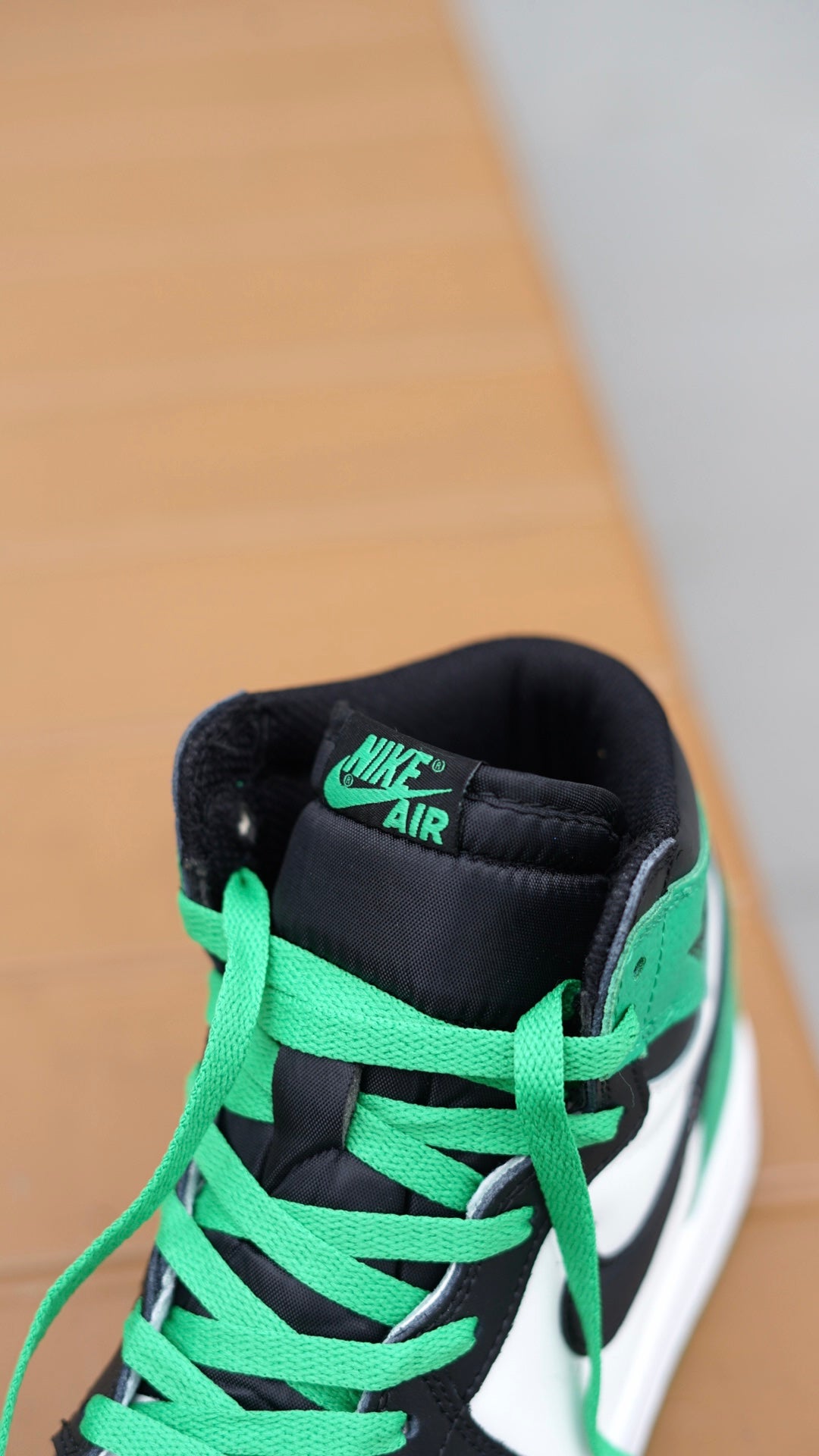Jordan R1 high Og lucky green