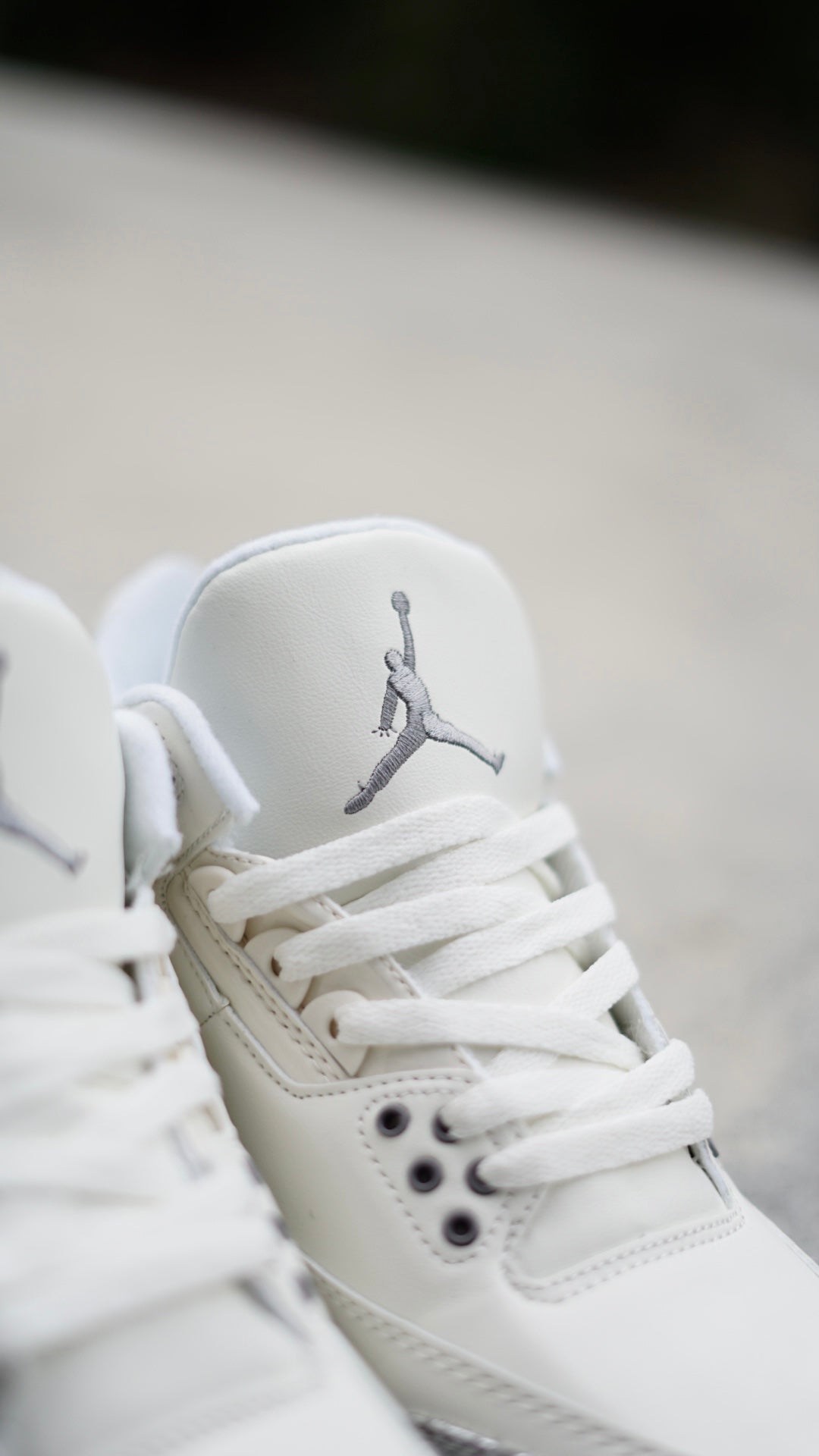 Air Jordan Retro 3 Plateada