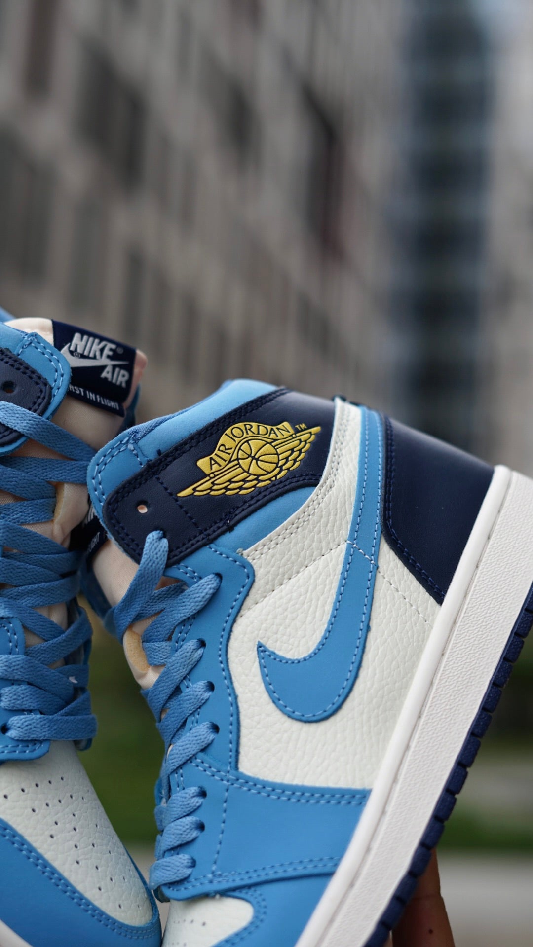 Jordan R1 High Og azul