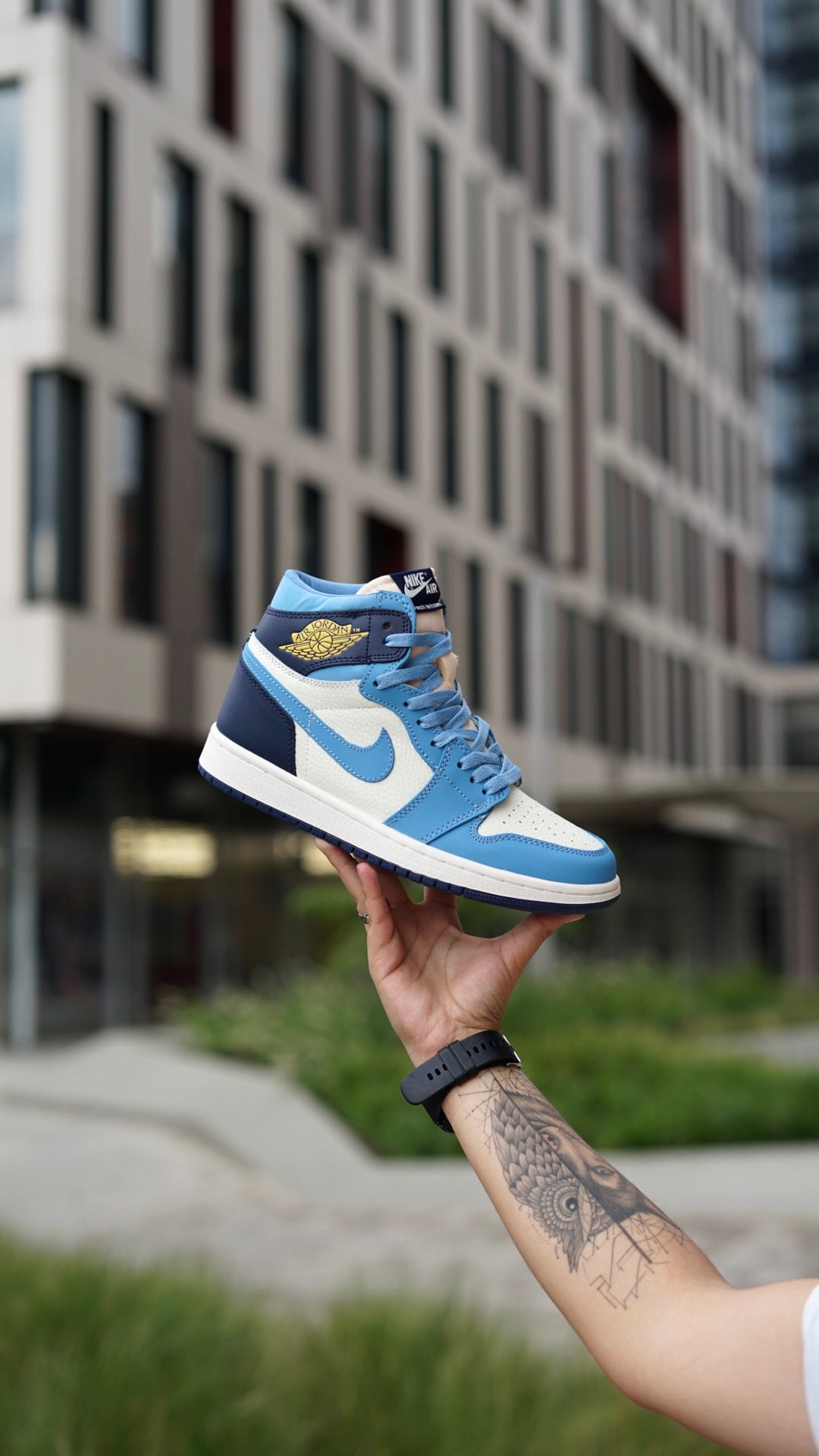 Jordan R1 High Og azul