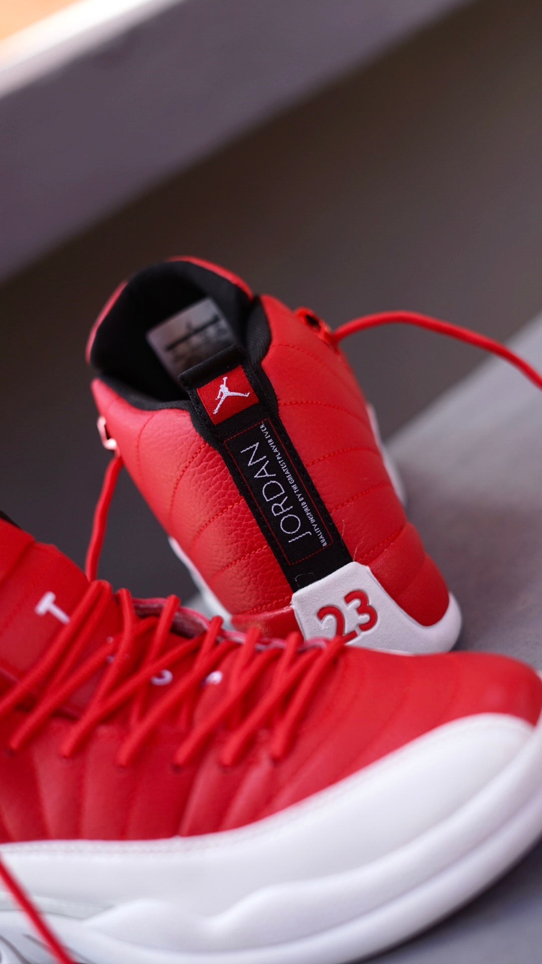 Jordan R11 roja blanca