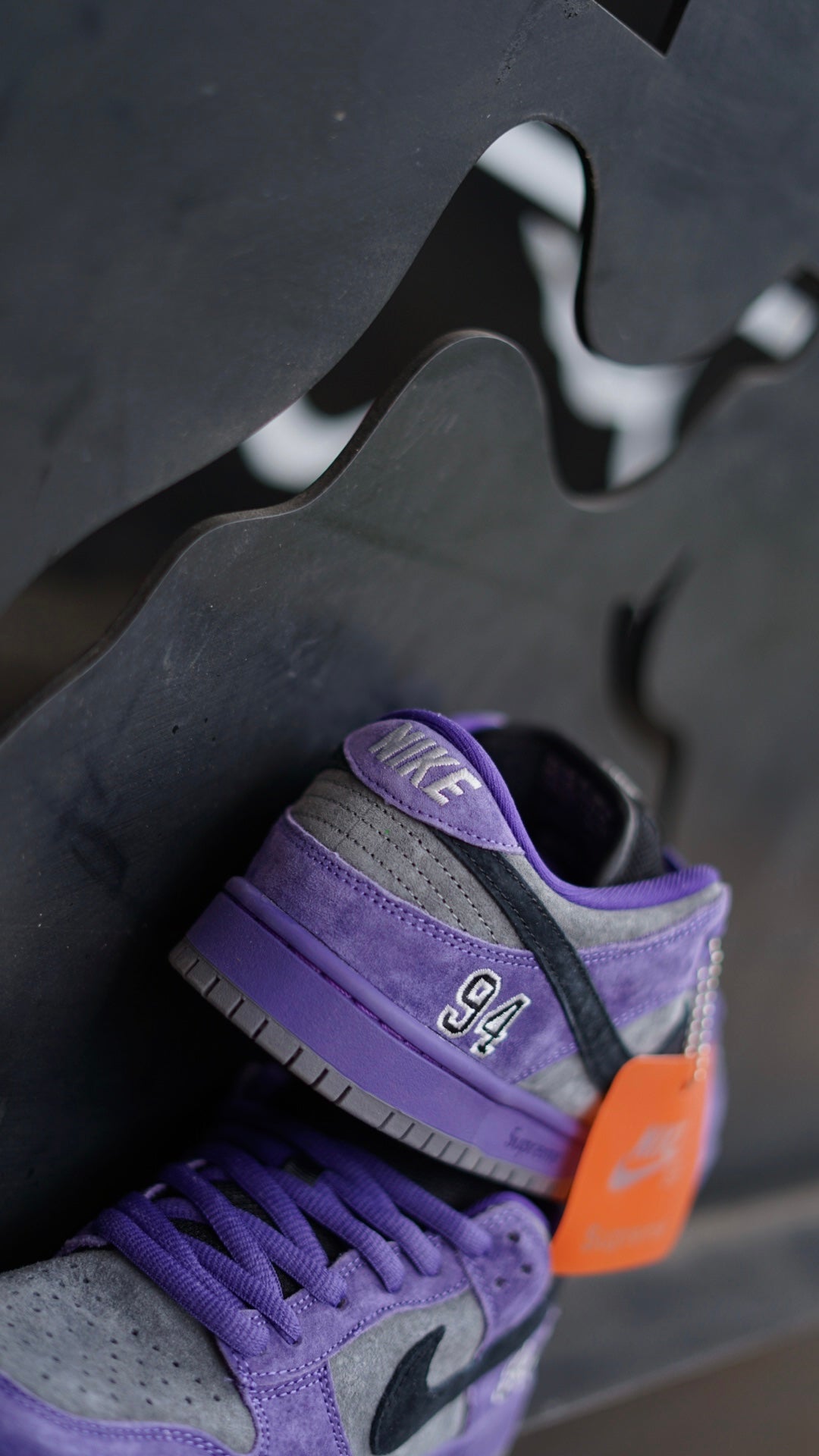 Nike sb dunk low supreme morado
