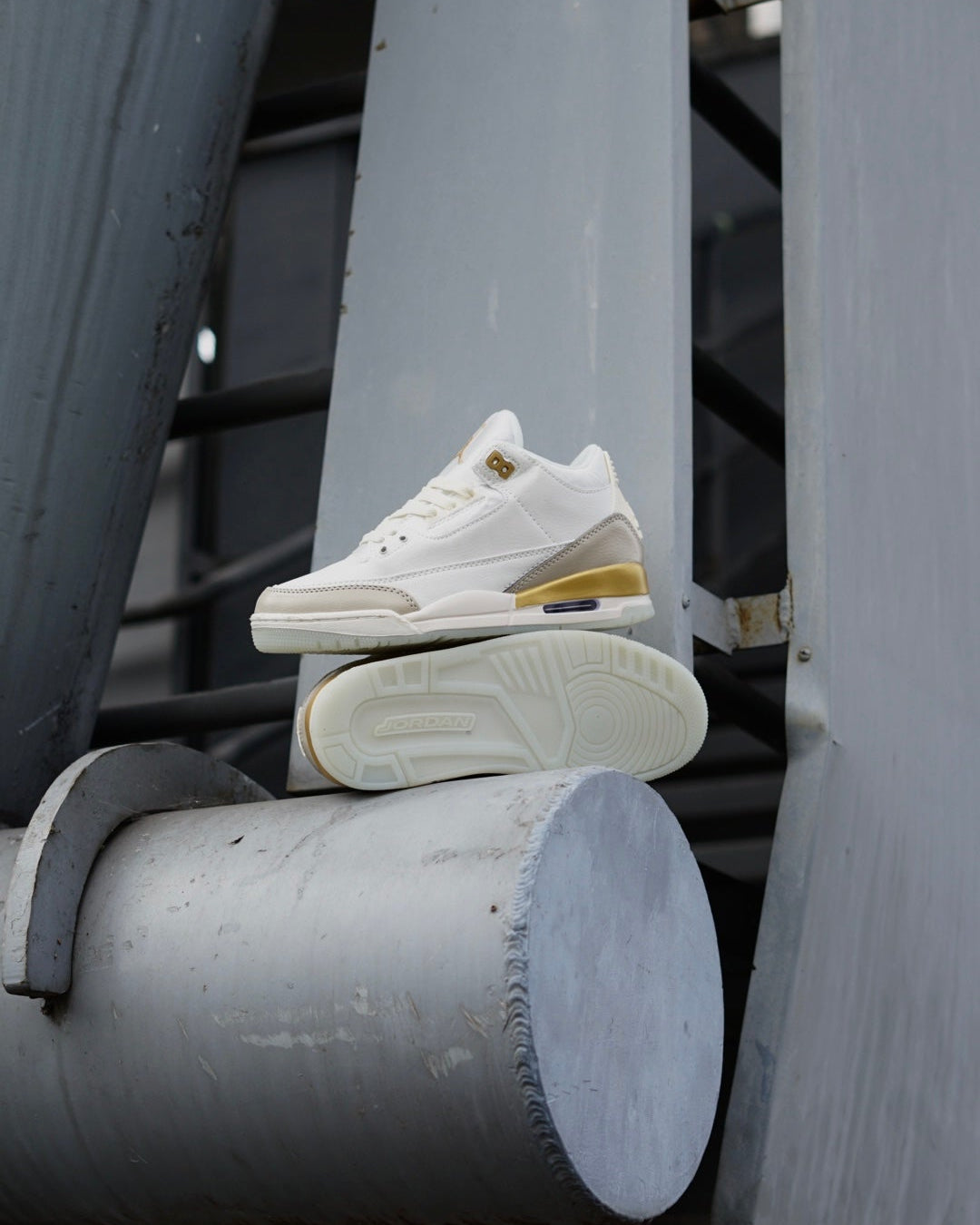 Jordan Retro 3 Sail and Pale Ivory