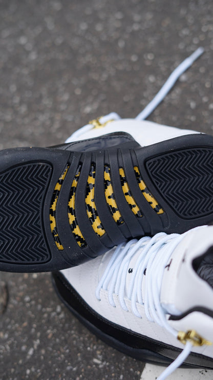 Jordan R12 blanco-negro