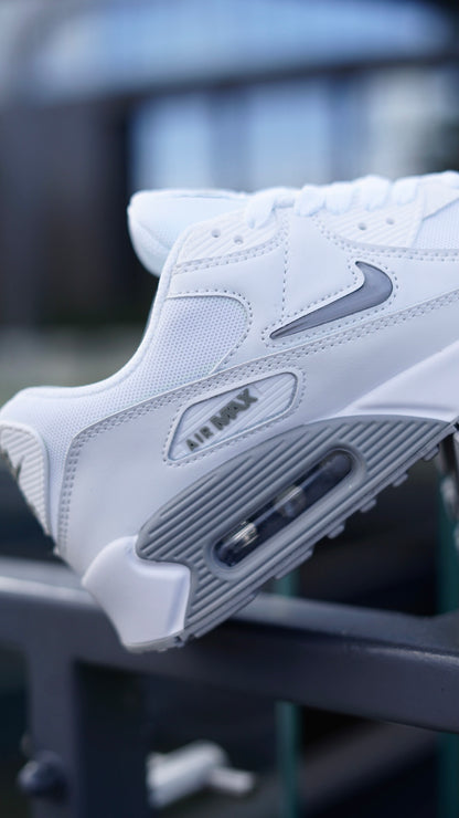 Nike air max 90 blanca-gris