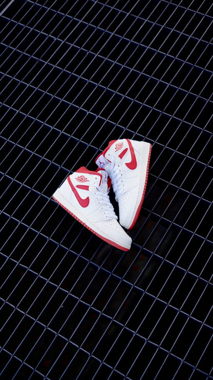 Jordan R1 high roja-blanco