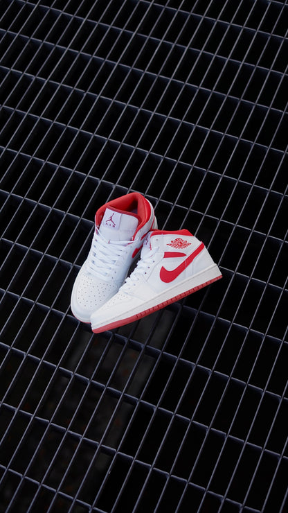 Jordan R1 high roja-blanco
