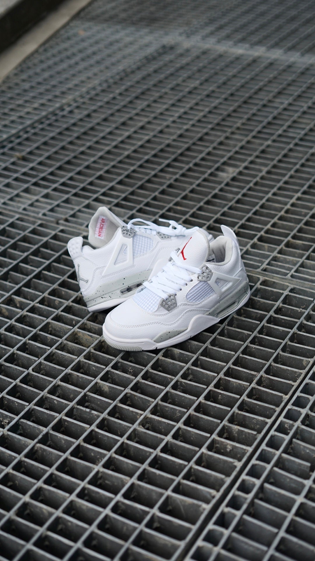 Jordan Retro 4 White Oreo