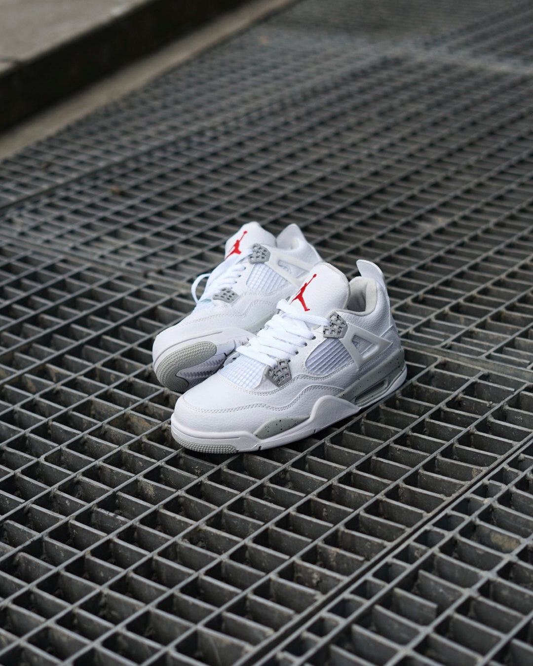 Jordan Retro 4 White Oreo