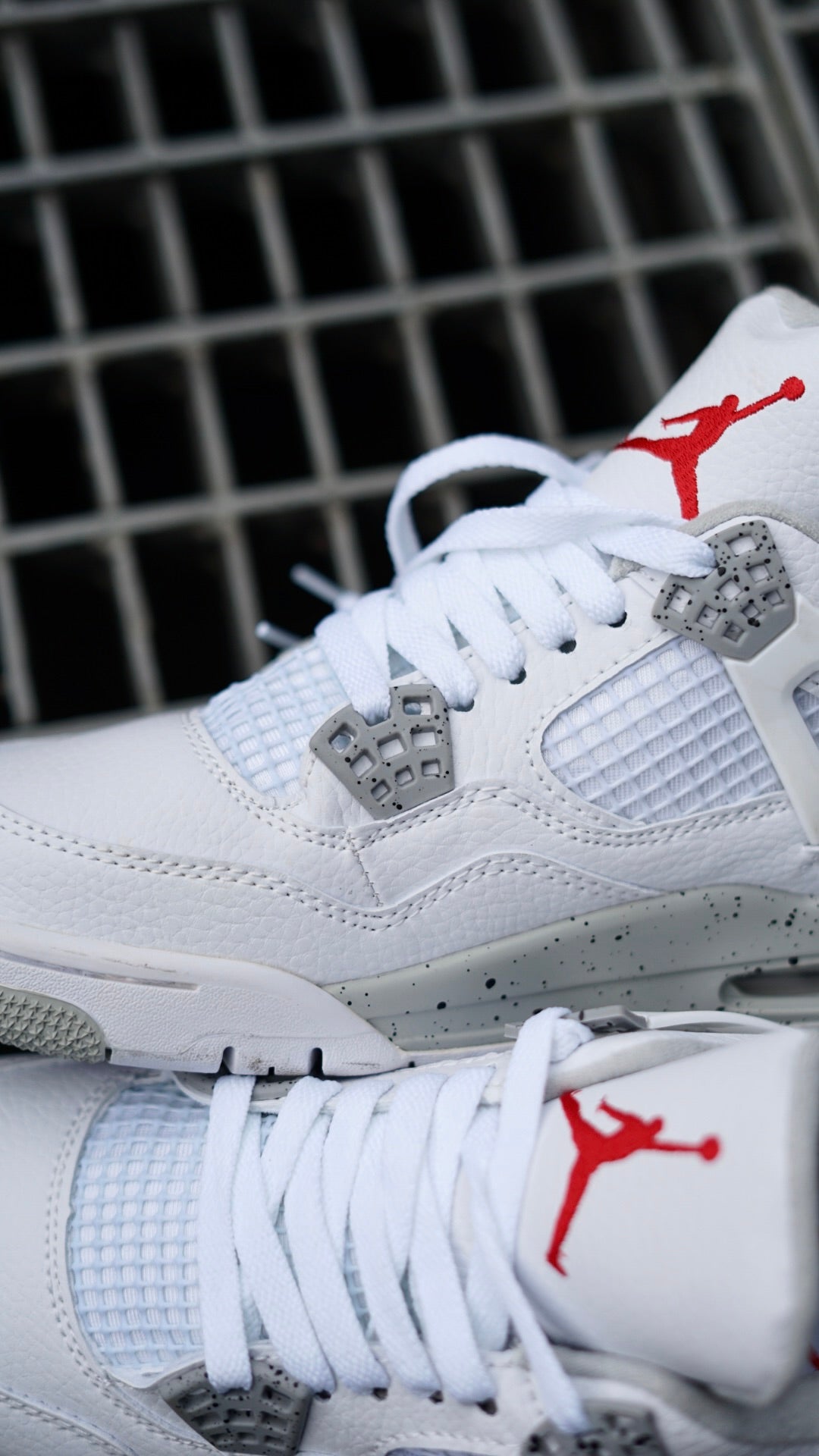 Jordan Retro 4 White Oreo