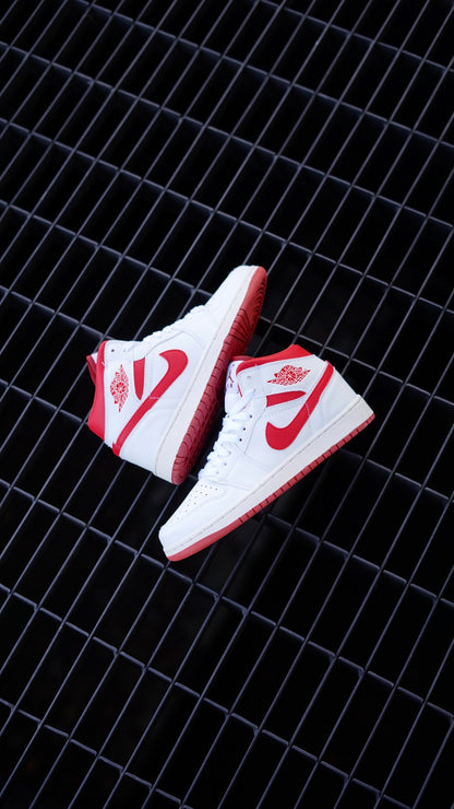 Jordan R1 high roja-blanco
