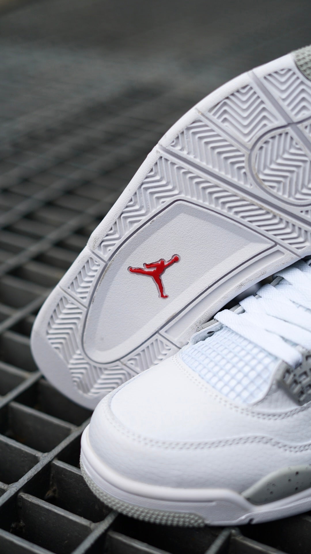 Jordan Retro 4 White Oreo