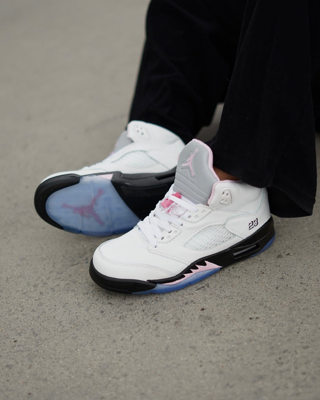 Jordan Retro 5 Medium Soft Pink