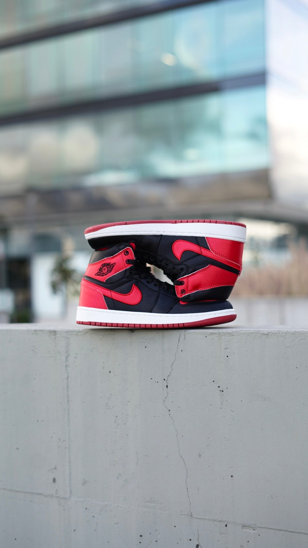 Jordan R1 satinada