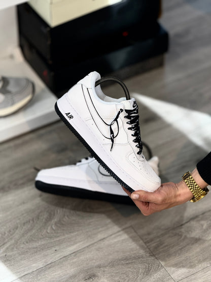 Air Force 1 Blanco-Negro