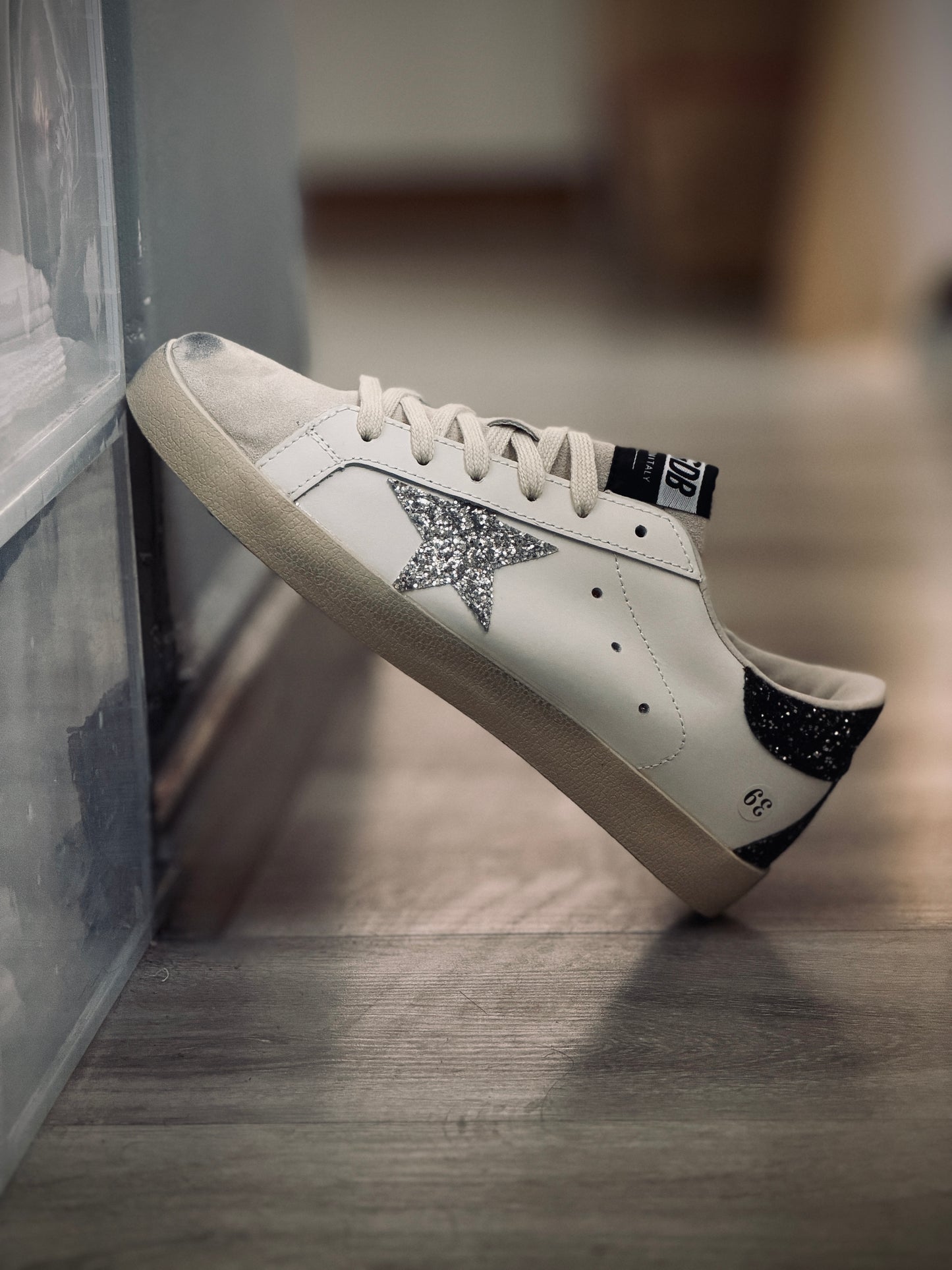 Golden Goose plateada