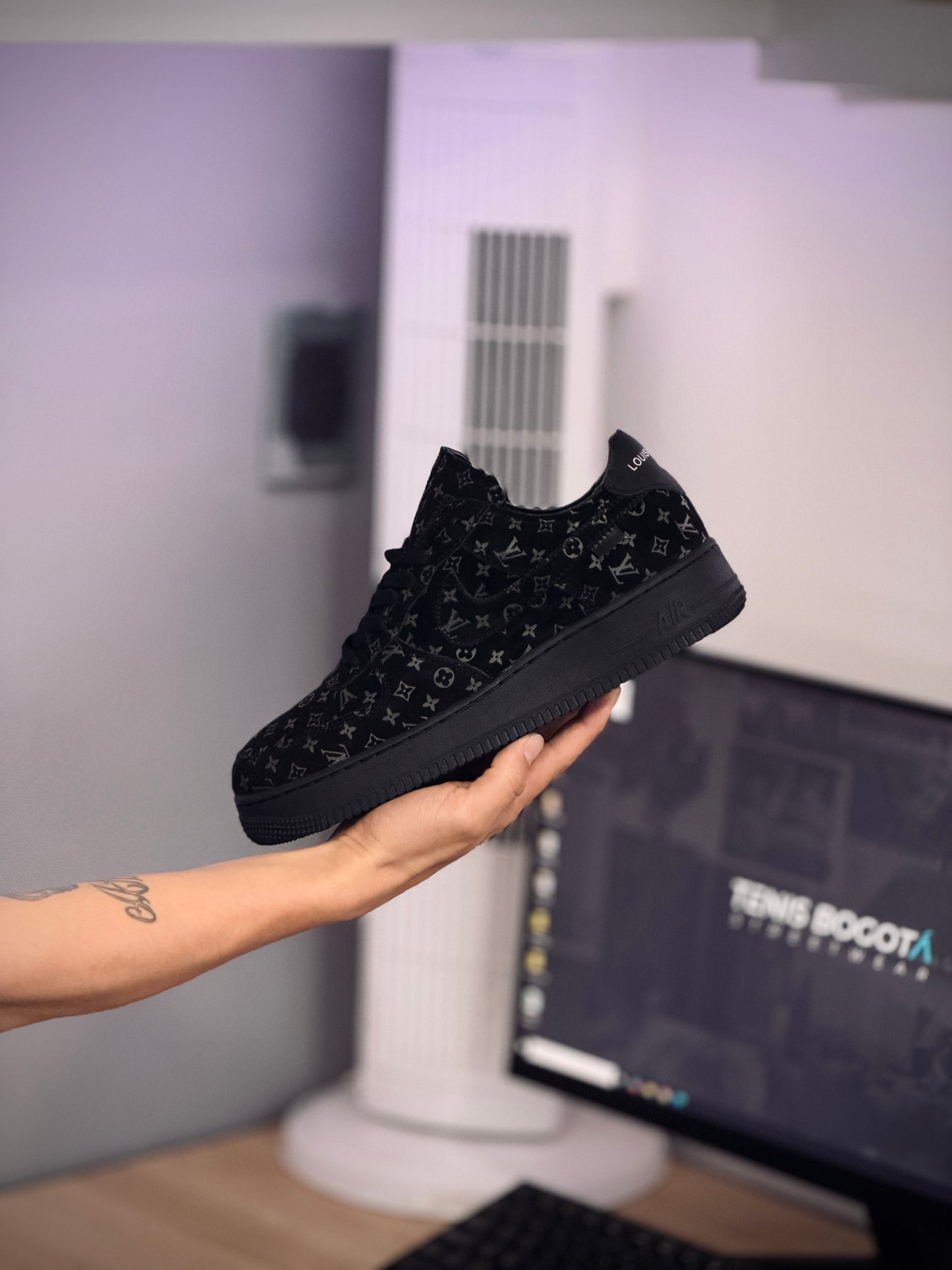 Nike force 1 louis vuitton