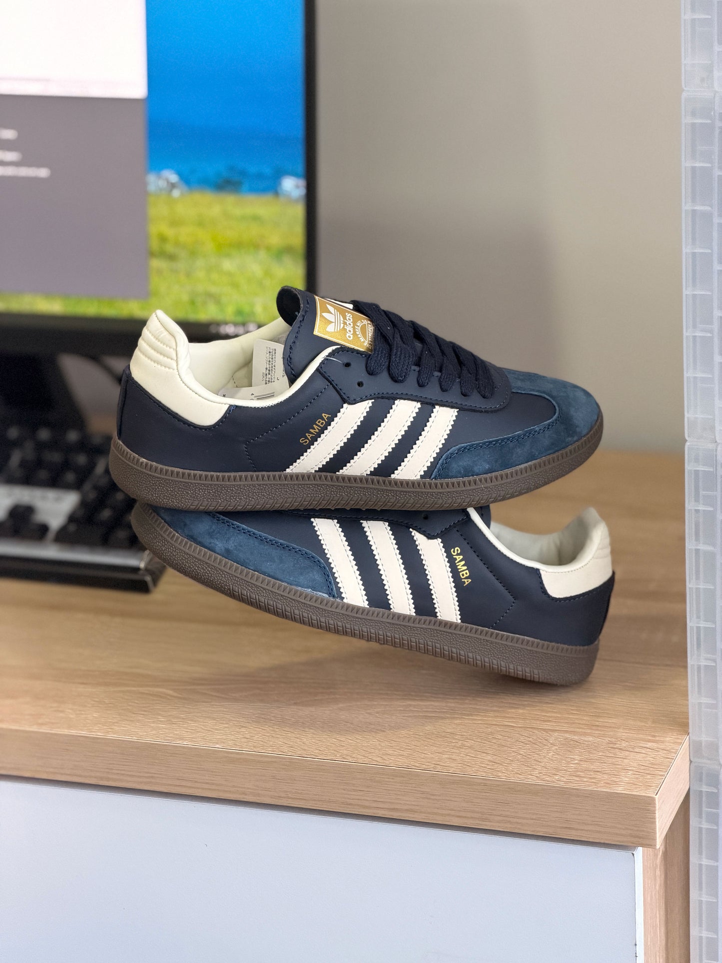 Adidas samba OG azul marino
