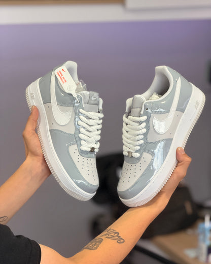 Nike force 1 gris charoll
