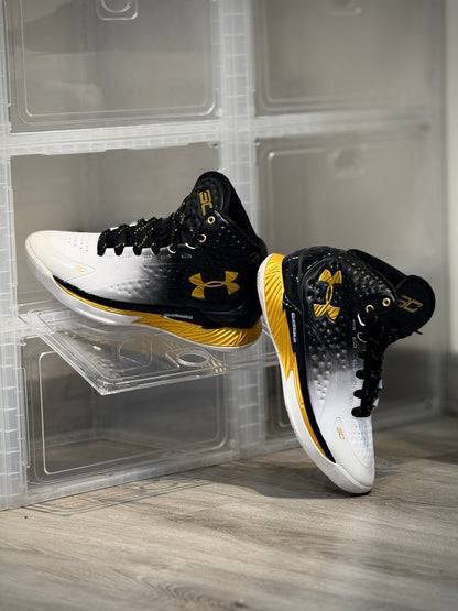 Under Armour Curry 1 Negro-Amarillo