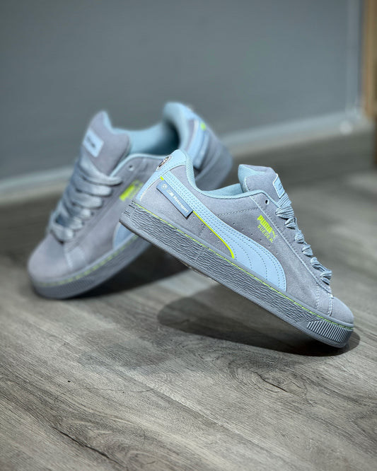 Puma Suede Xl Gris-Neon