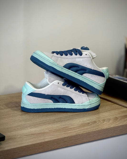 Puma Suede XL Gris-Azul