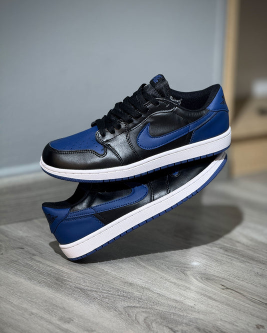 Air Jordan Low Retro 1 Negro-Azul