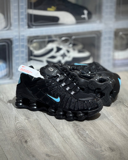 Shox Tl Negro-Azul Claro