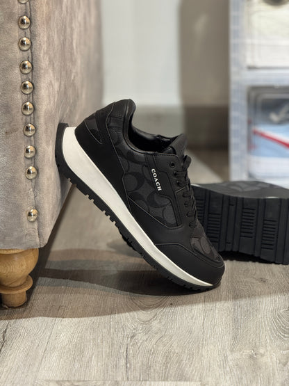 Coach Runner Negro-Blanco