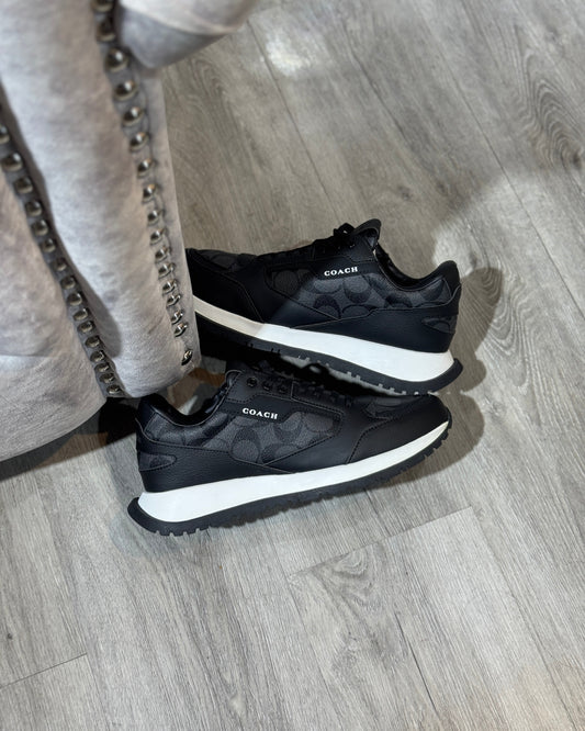 Coach Runner Monogram Black