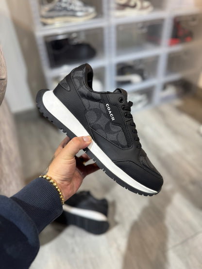 Coach Runner Negro-Blanco
