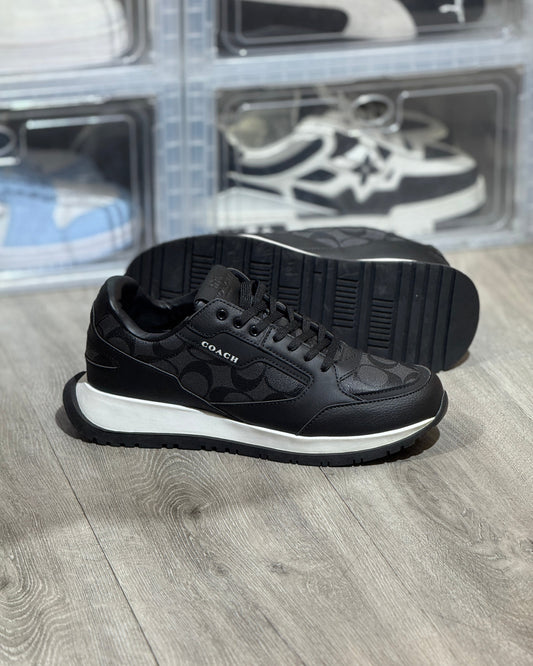 Coach Runner Negro-Blanco