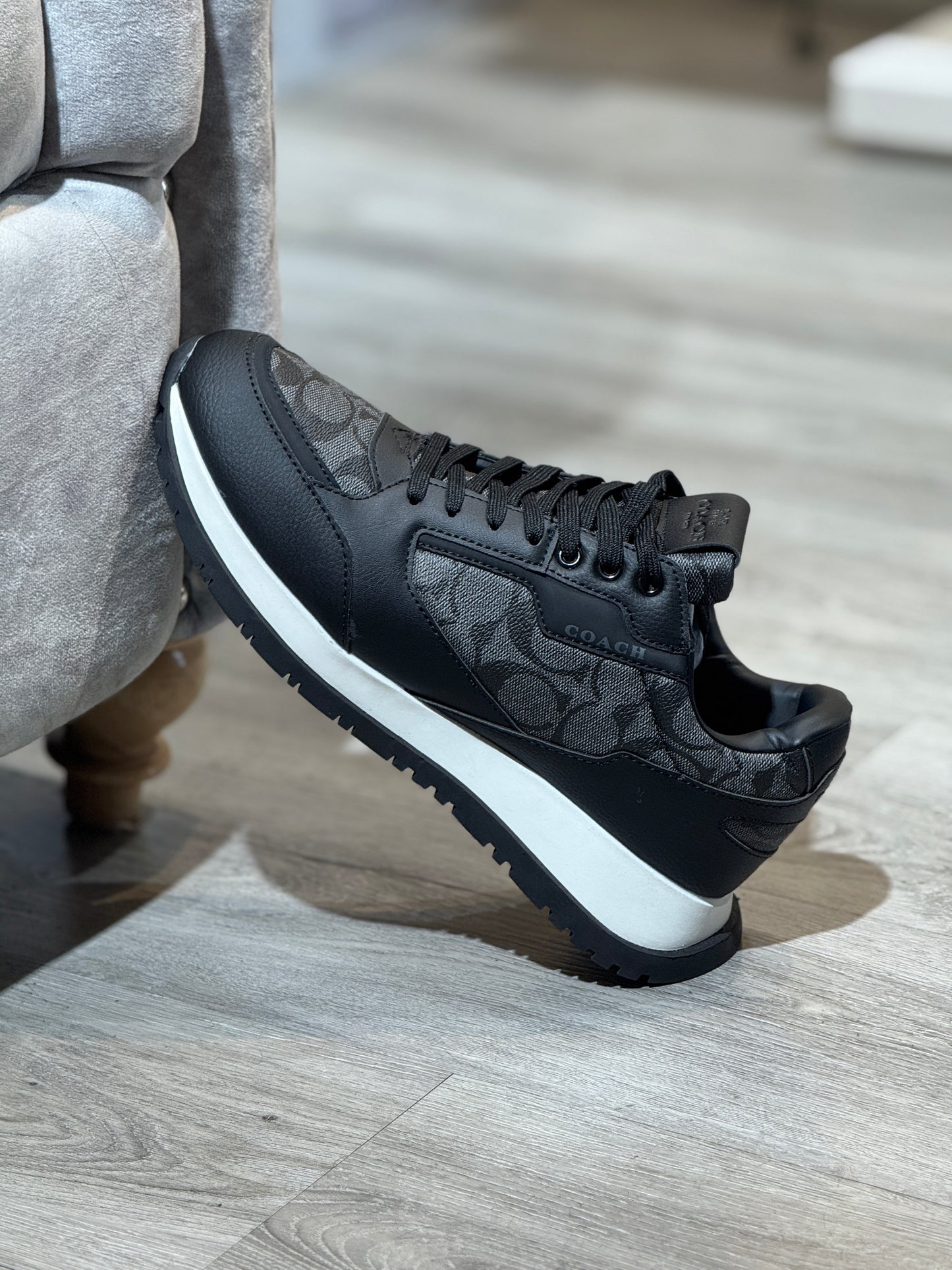 Coach Runner Monogram Black