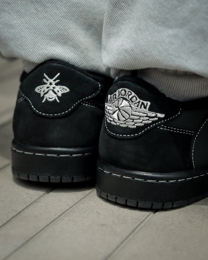 Jordan 1 Low Travis Scott - Black Phantom
