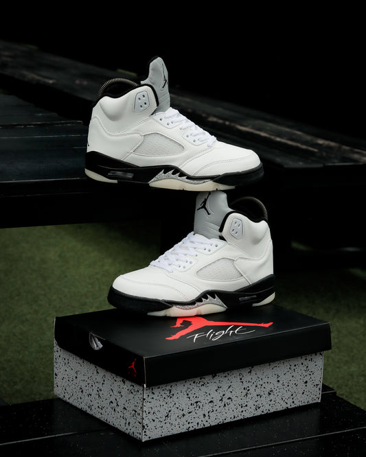 Air Jordan Retro 5 Blanco