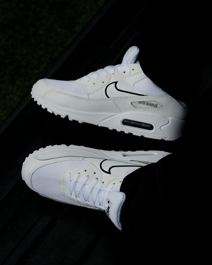 Air Max 90 Blanco-Negro